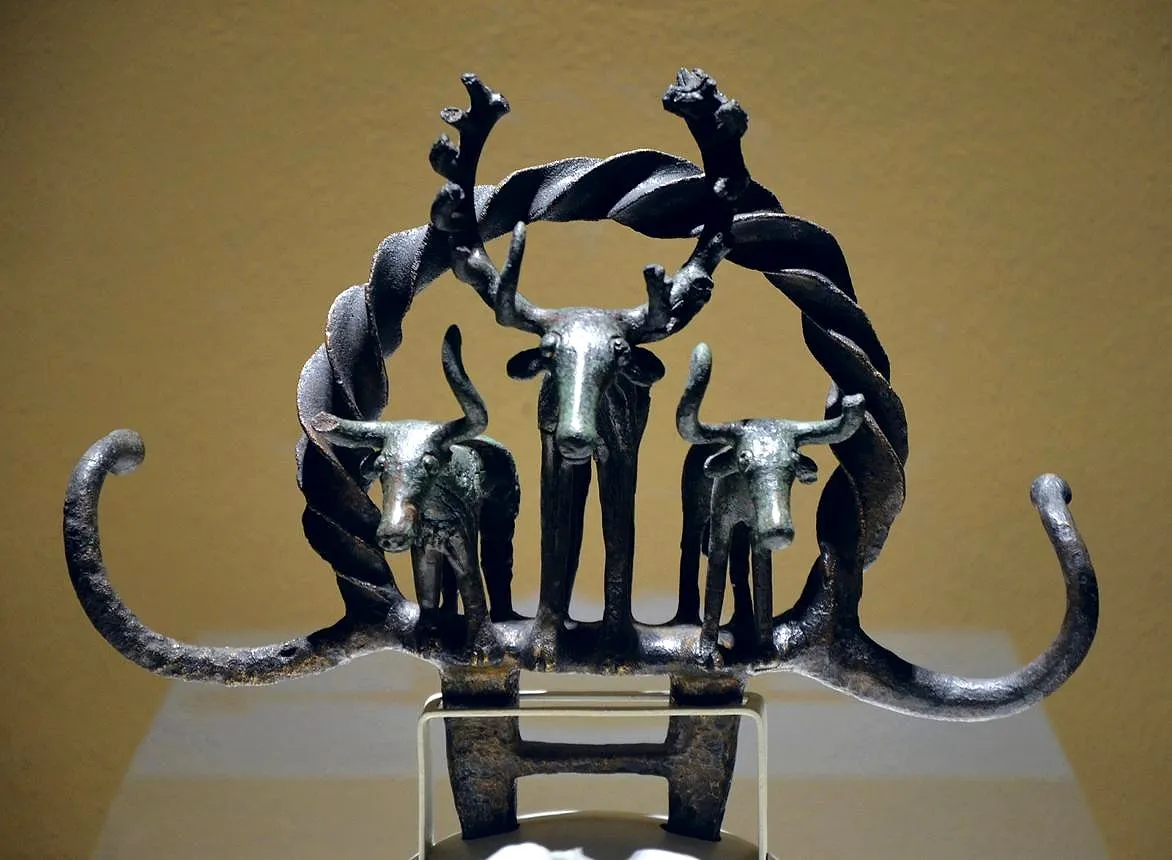 Ancient finds in the Museum of Anatolian Civilizations in Ankara