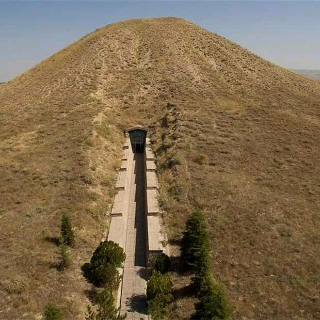 The great burial mound of Gordion