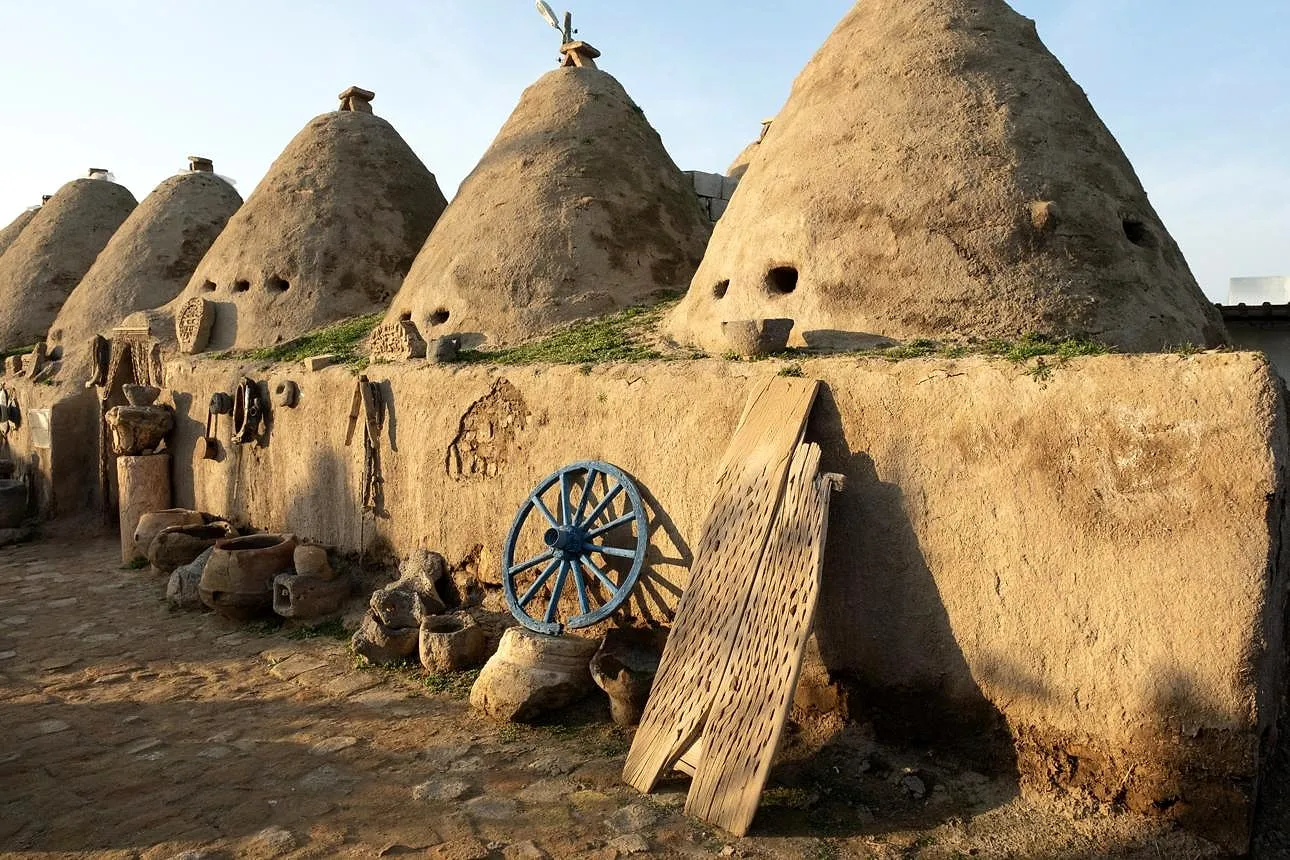 The beehive-shaped mudbrick houses of Harran