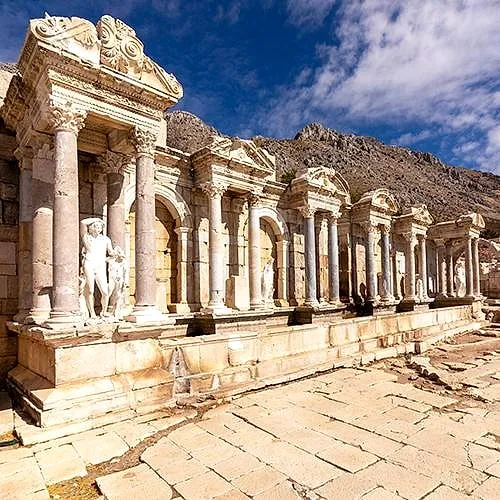 The restored Antonine Nymphaeum of Sagalassos